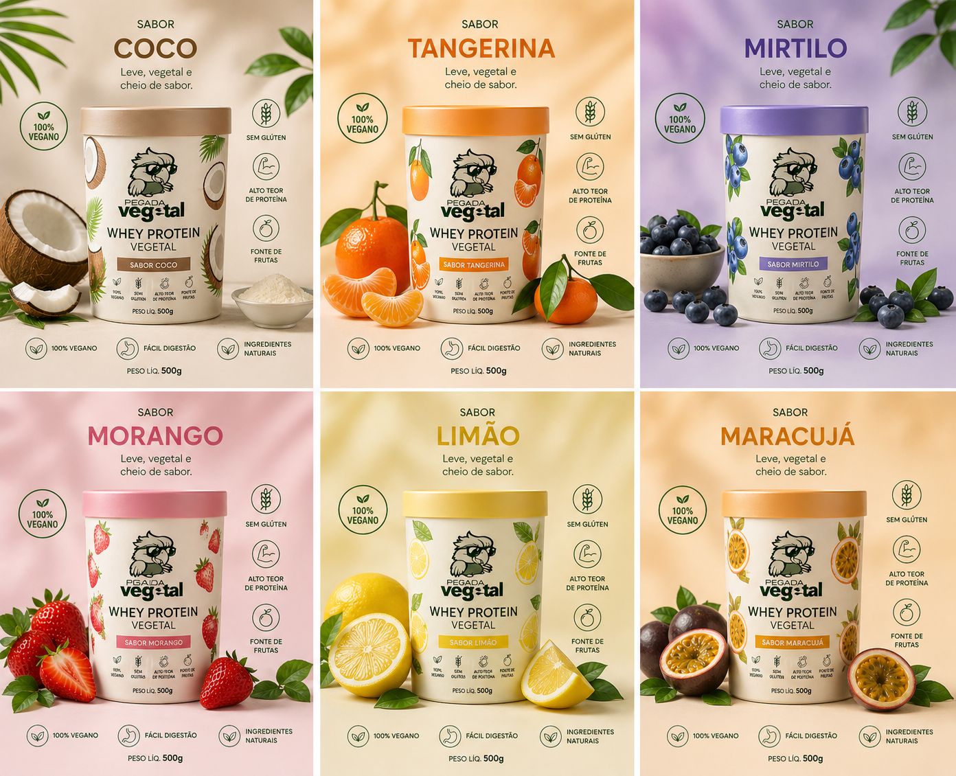 Sabores Pegada Vegetal