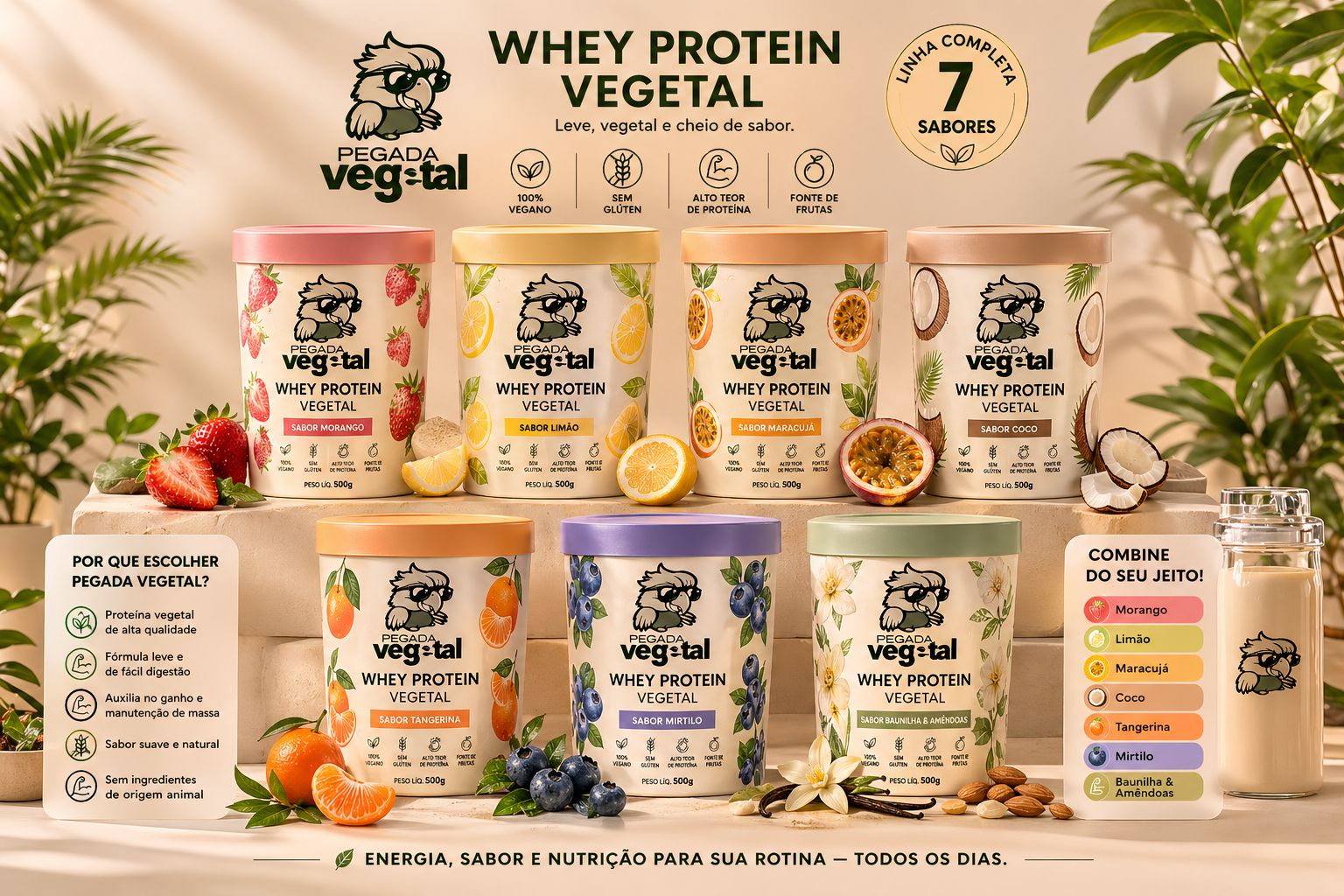 Linha Pegada Vegetal